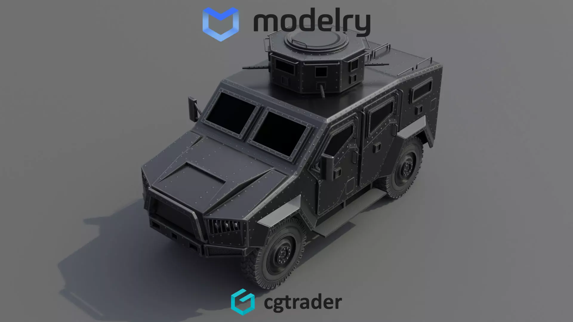 Military JLTV 3D model