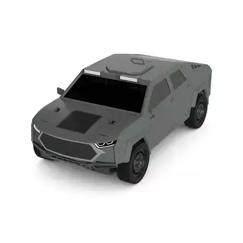 Military JLTV 3D model