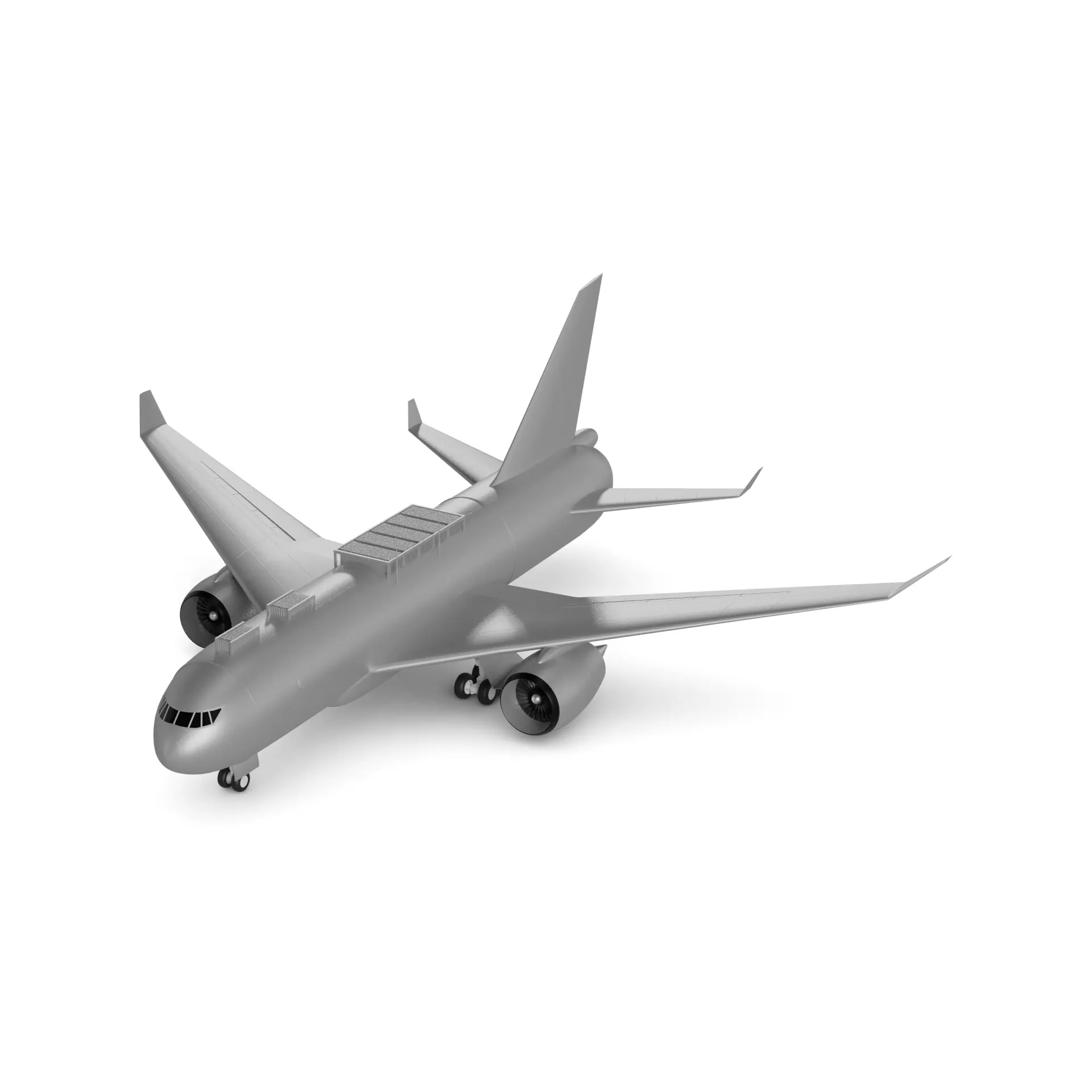 Refueling Tanker 3D model_0