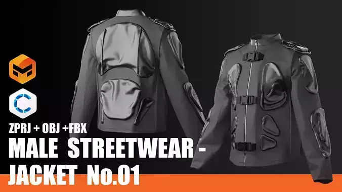 MALE STREETWEAR - No 1 - JACKET