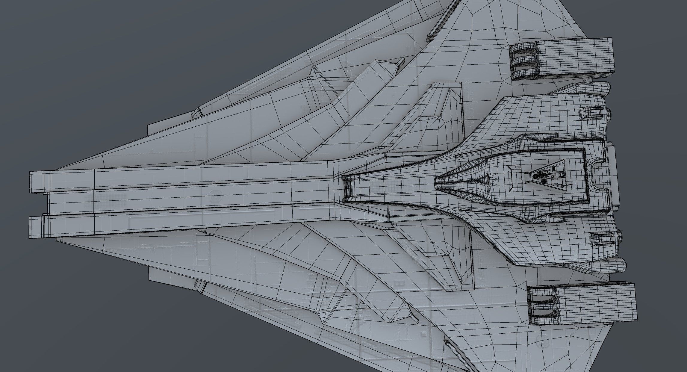 Frigate 3D model_6