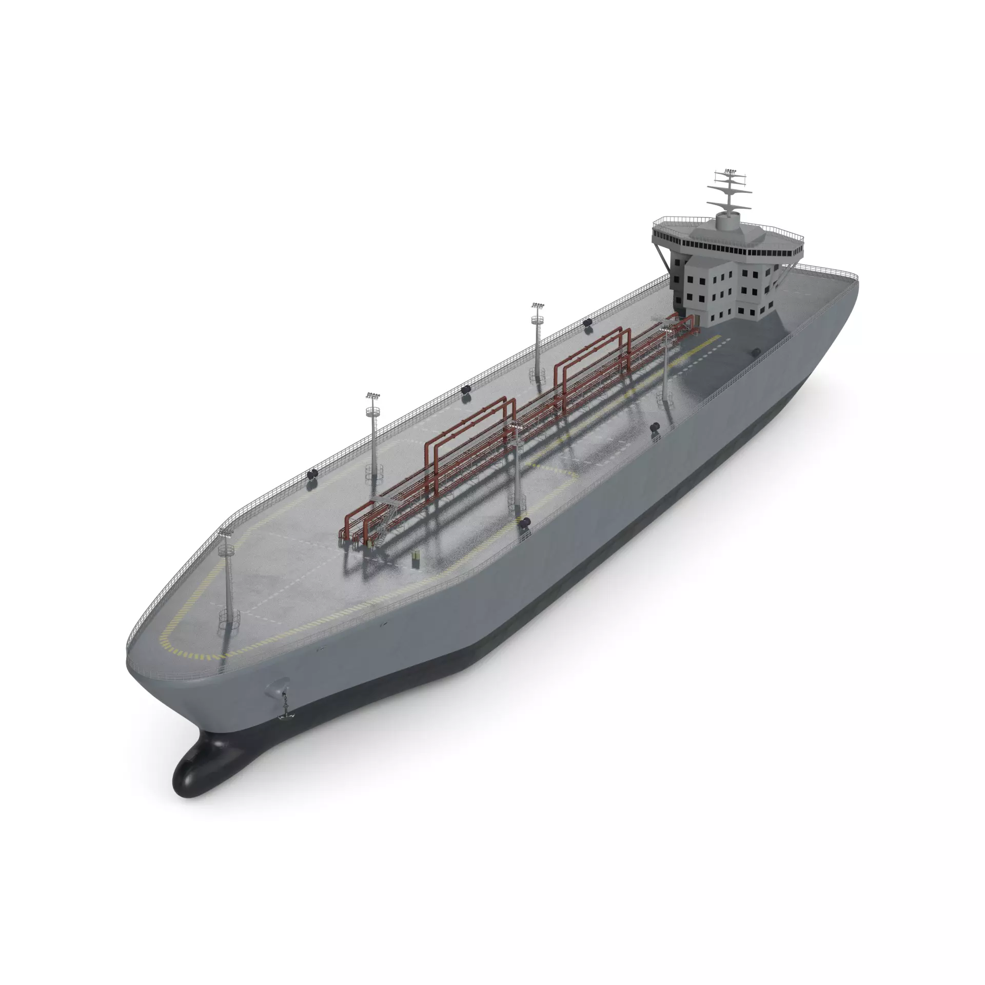 Replenishment Ship 3D model_0