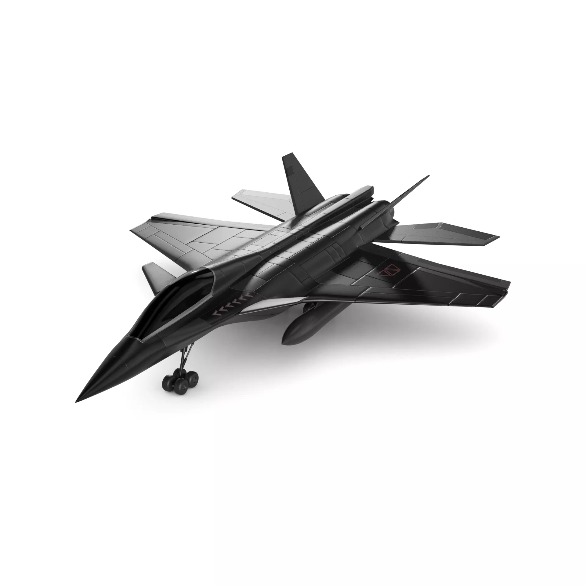 Air Fighter 3D model_0