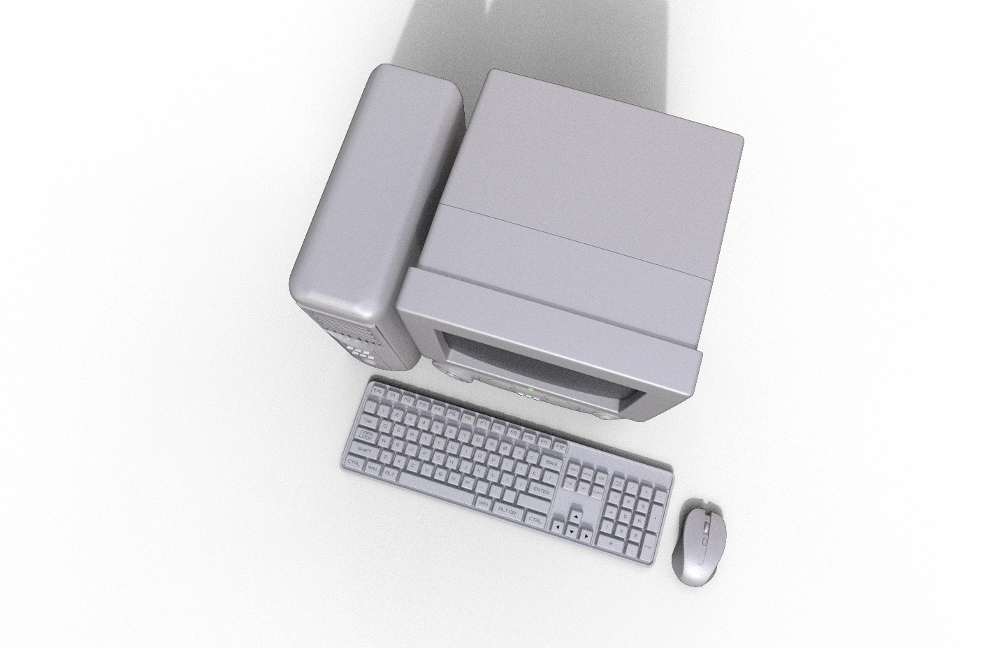 Computer 2000s 3D model_3