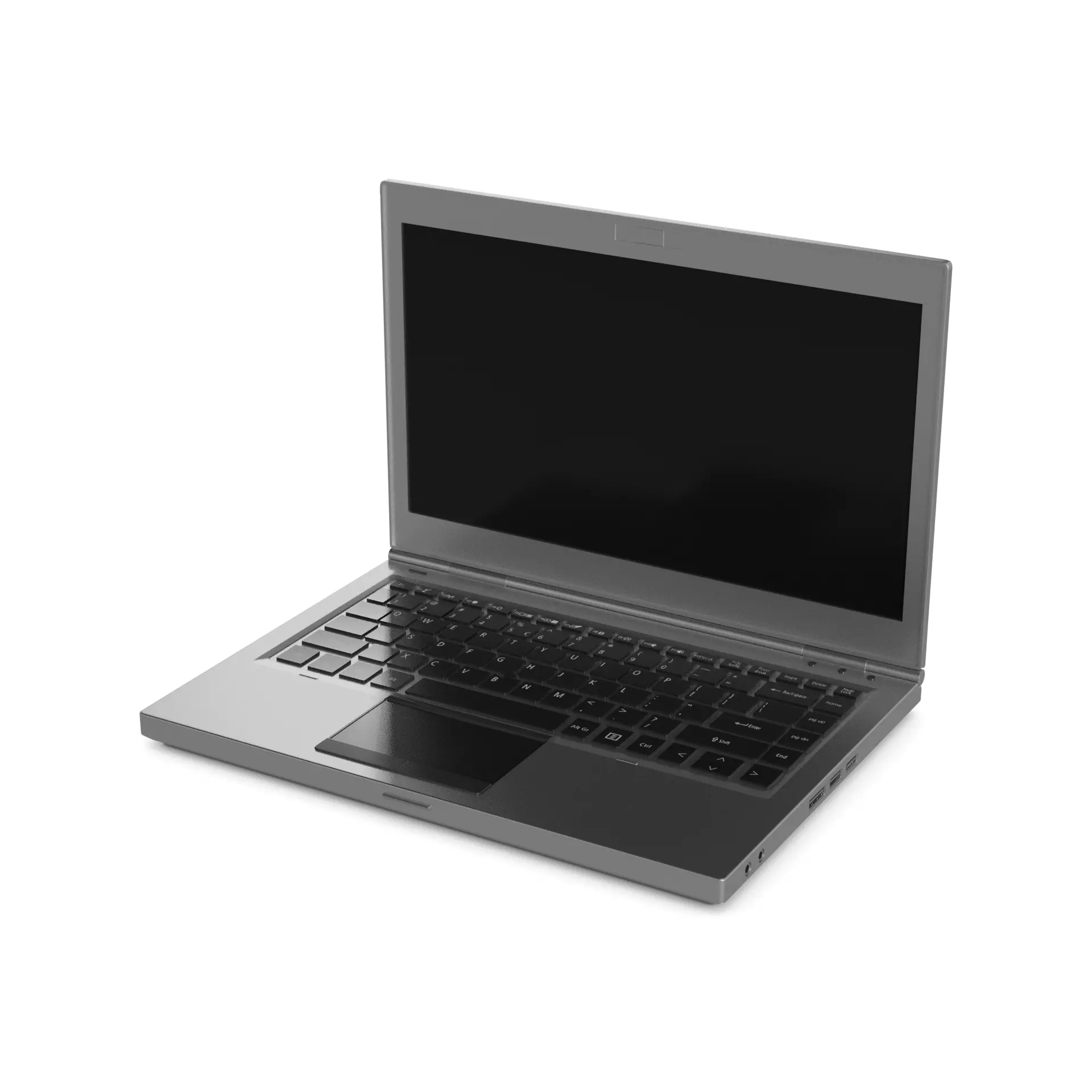 Laptop 2000s 3D model_0