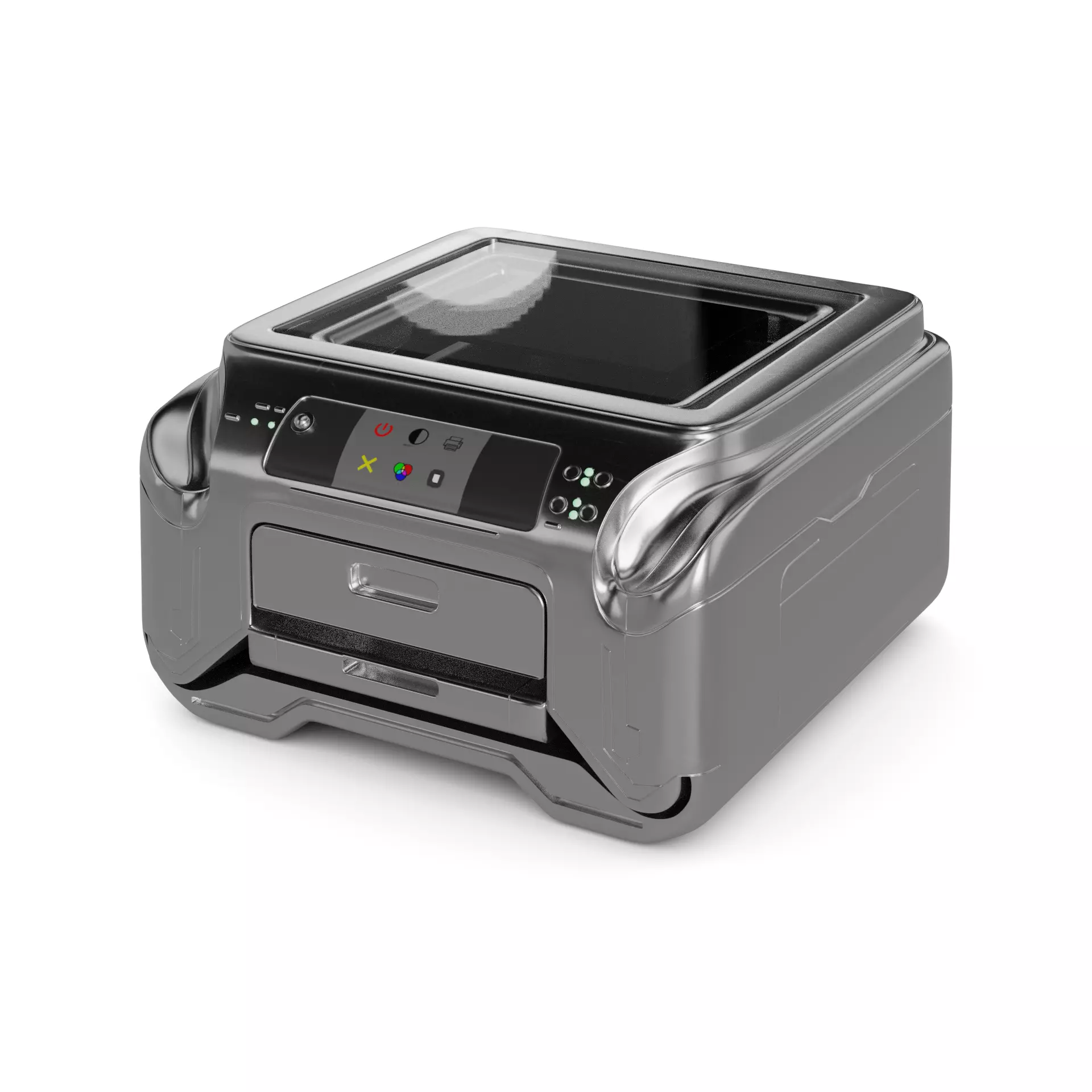 Printing Devices Inkjet 3D model_0