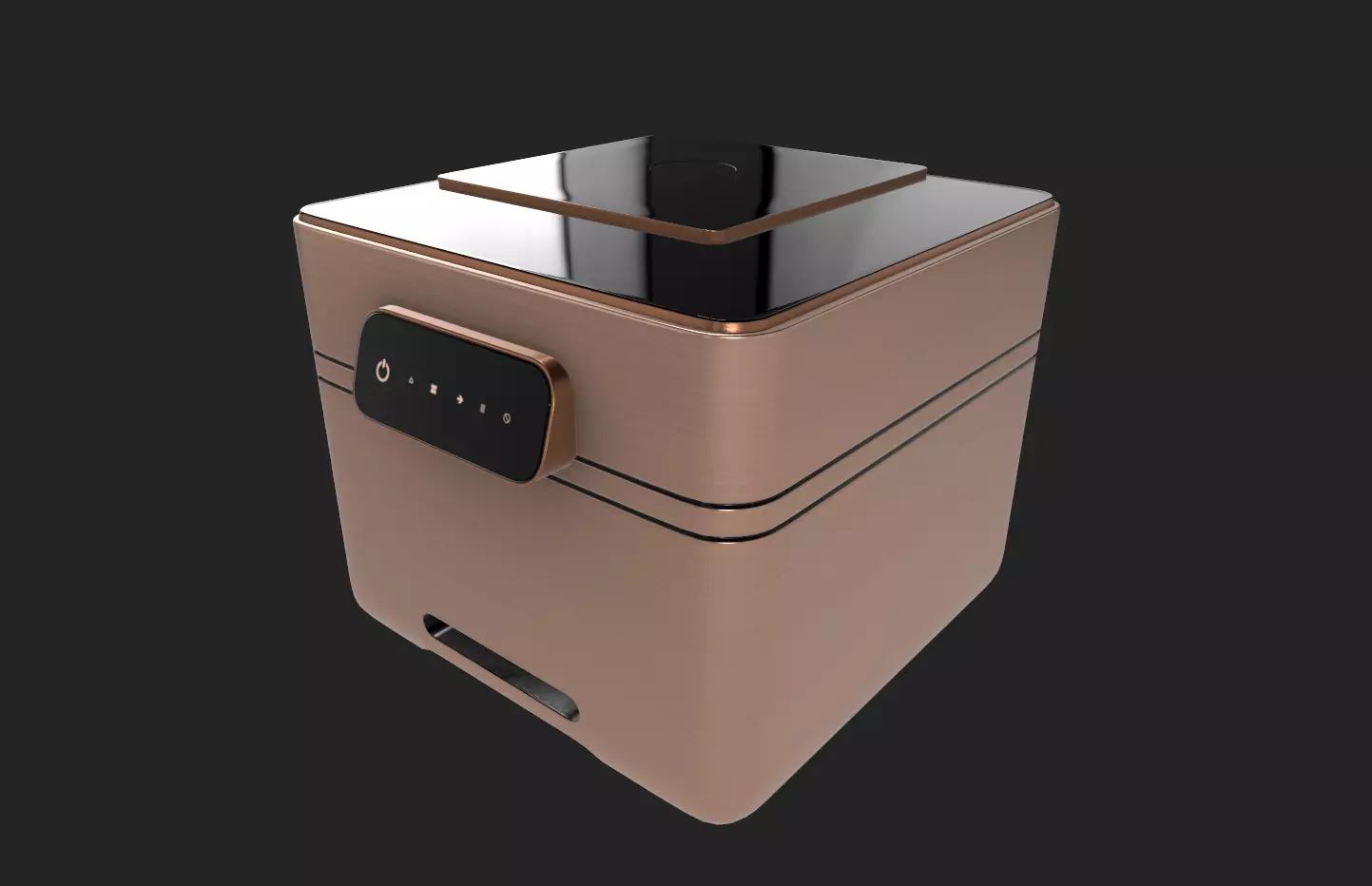 Printing Devices Inkjet Low-poly 3D model
