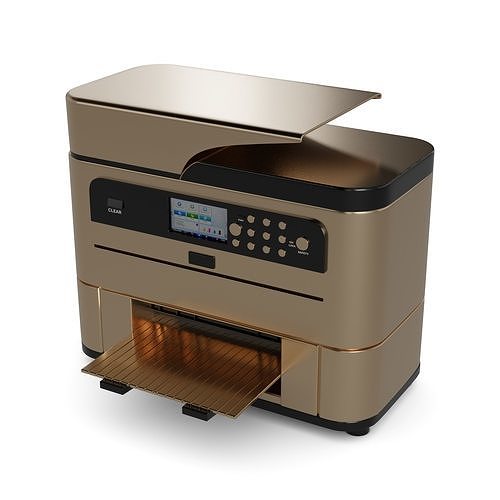 Printing Devices Inkjet 3D model