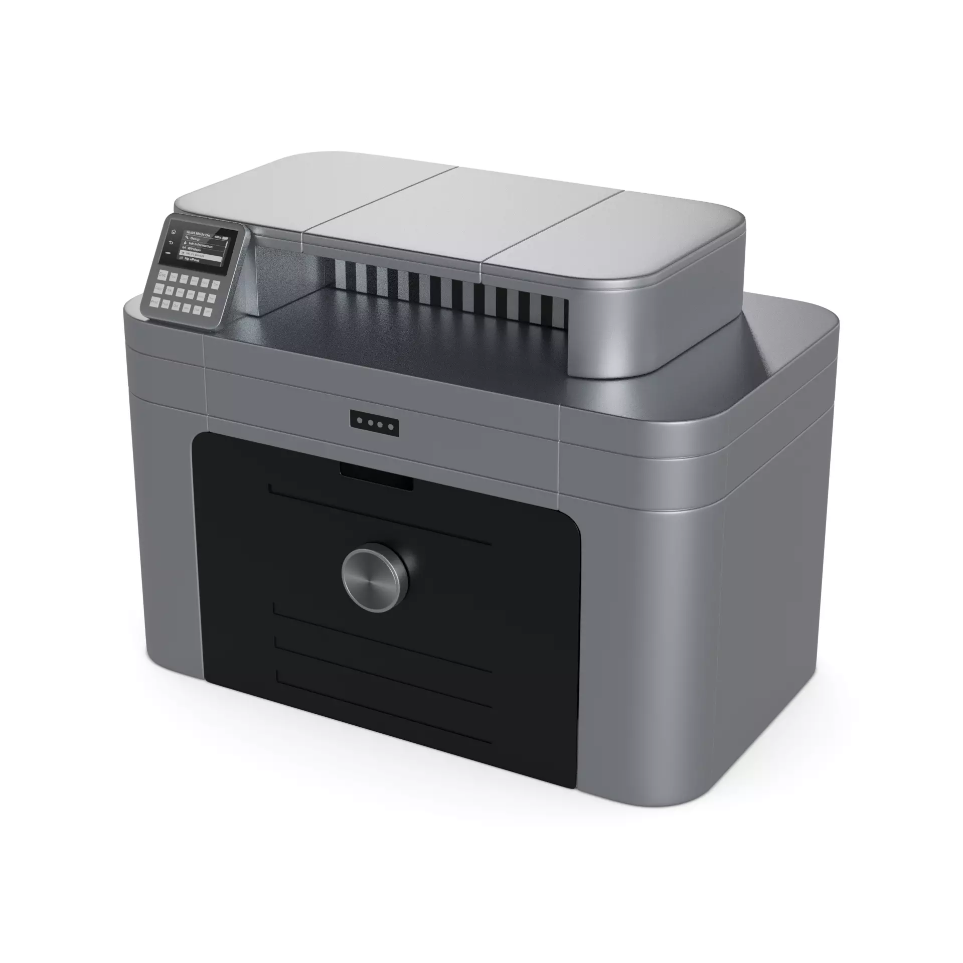 Printing Devices Laser 3D model_0