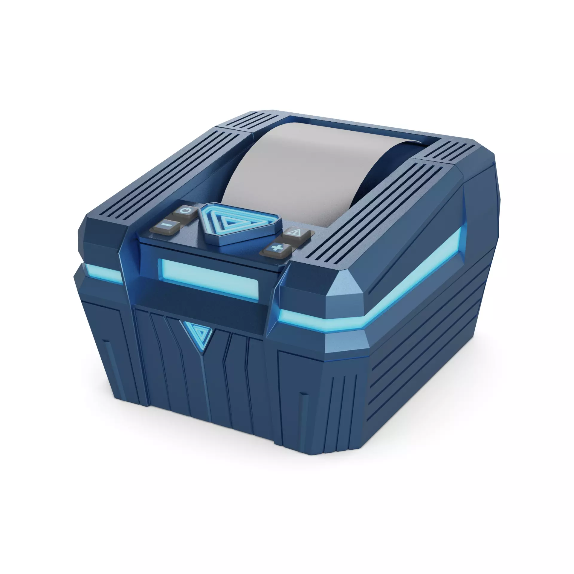 Printing Devices Thermal Low-poly 3D model
