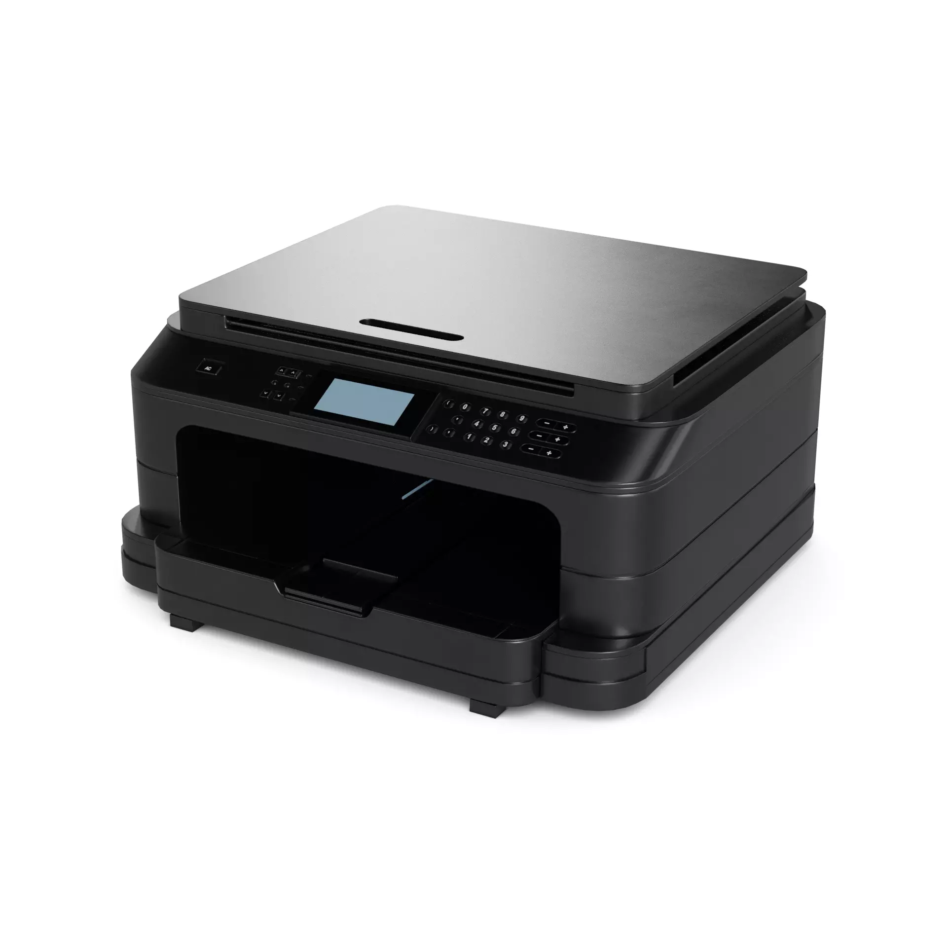 Scanner Flatbed 3D model_0