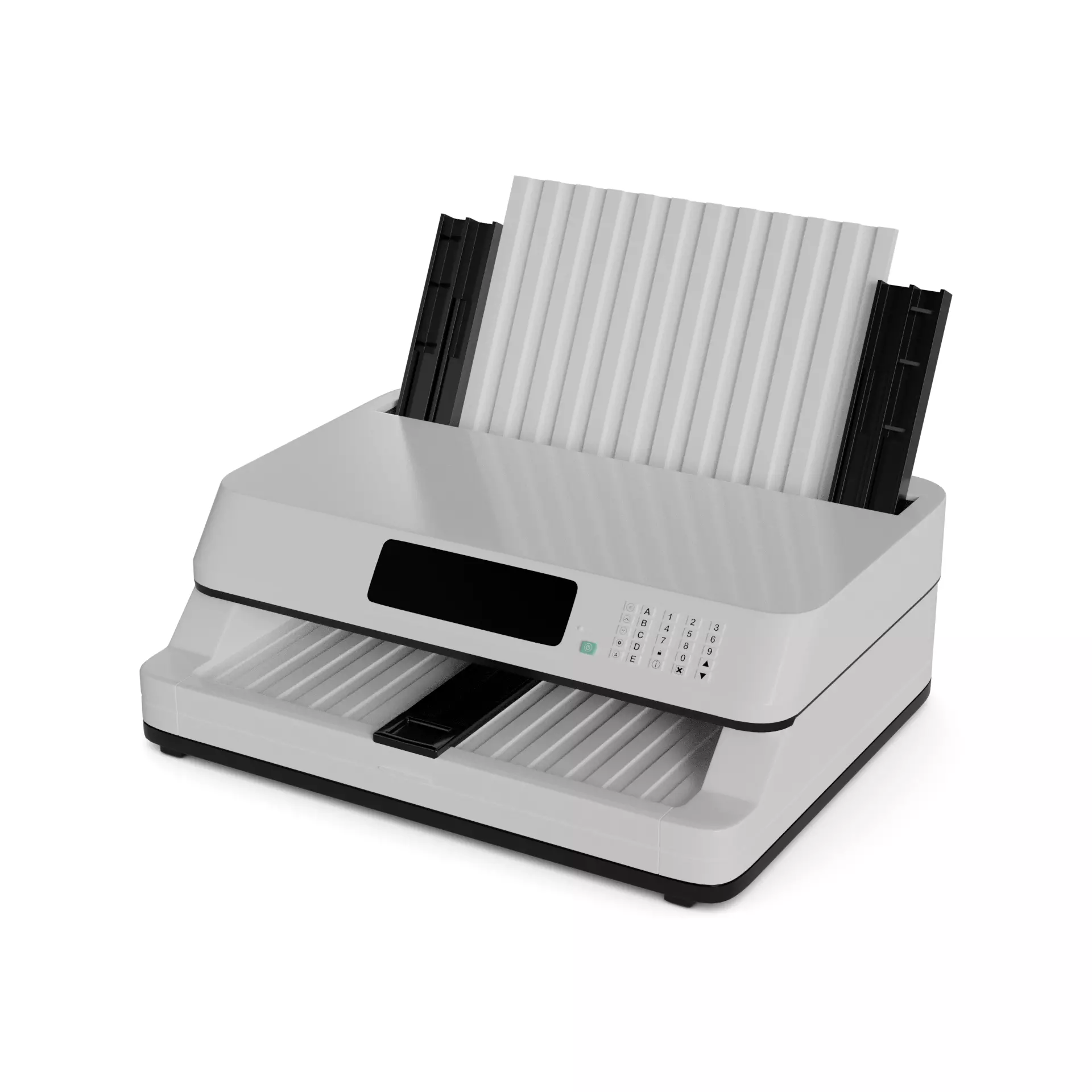 Scanner Sheet-fed 3D model_0