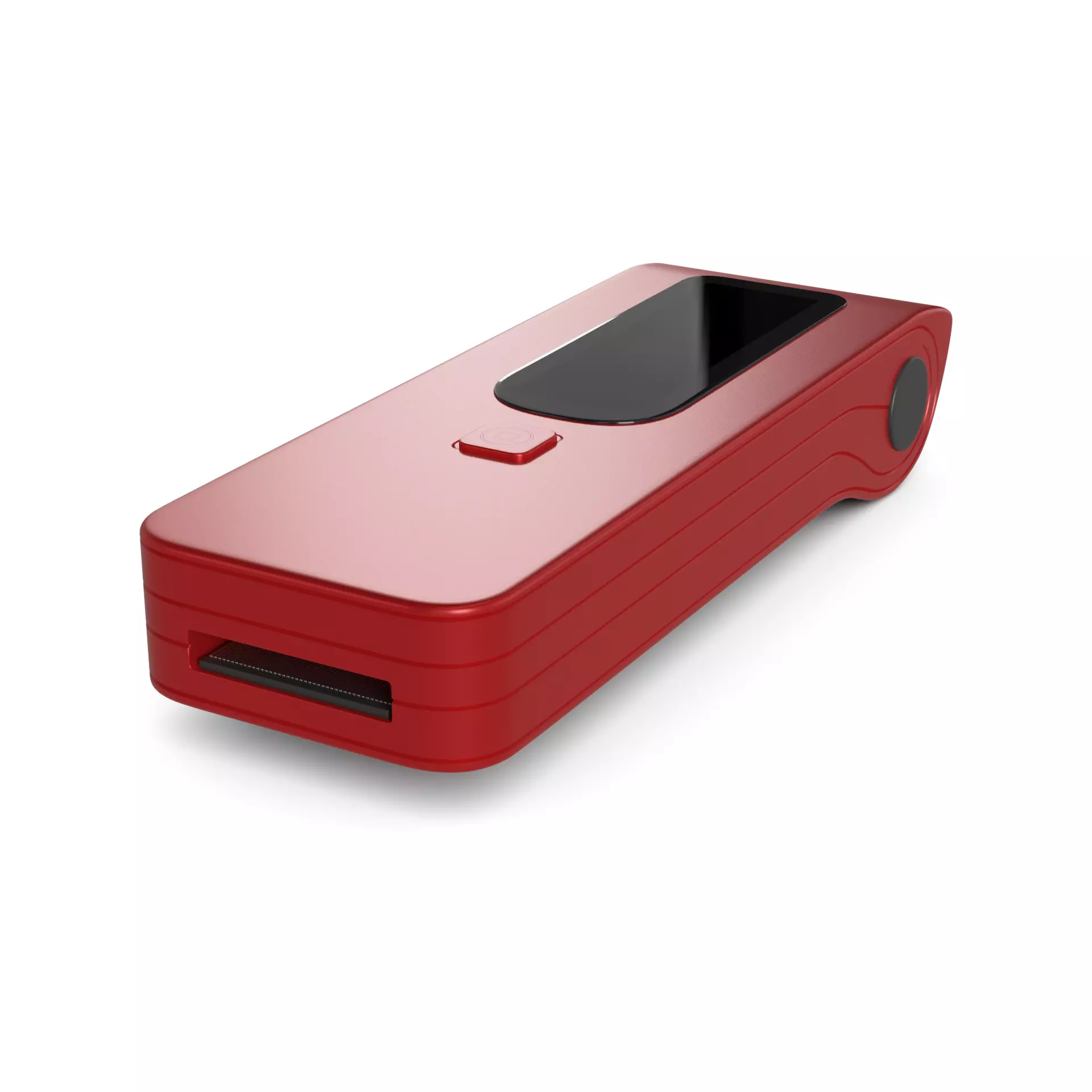 Scanner Handheld Low-poly 3D model_0