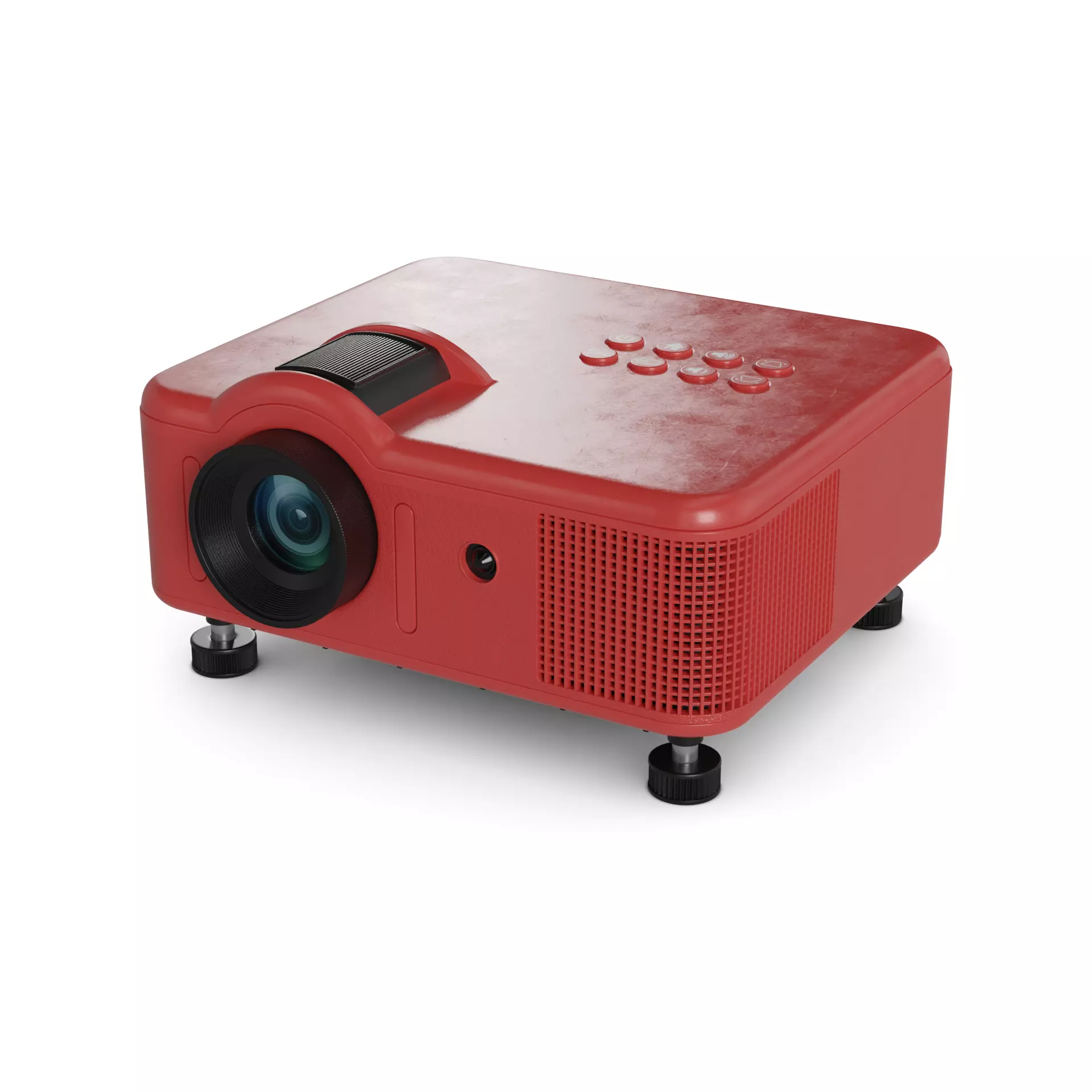 Projector Outdoor 3D model_0