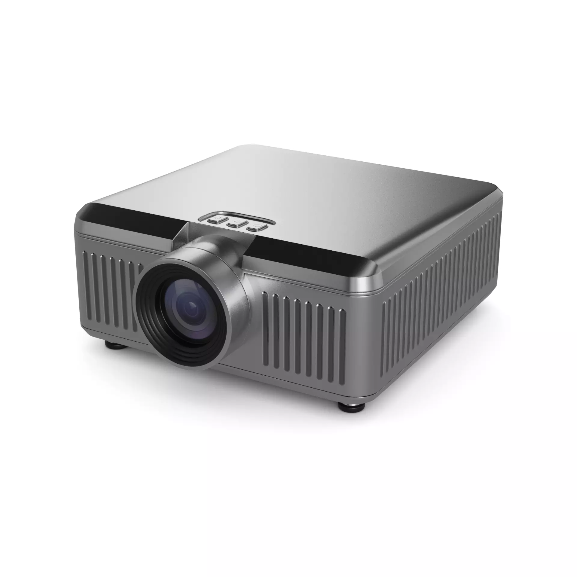 Projector Outdoor 3D model_0