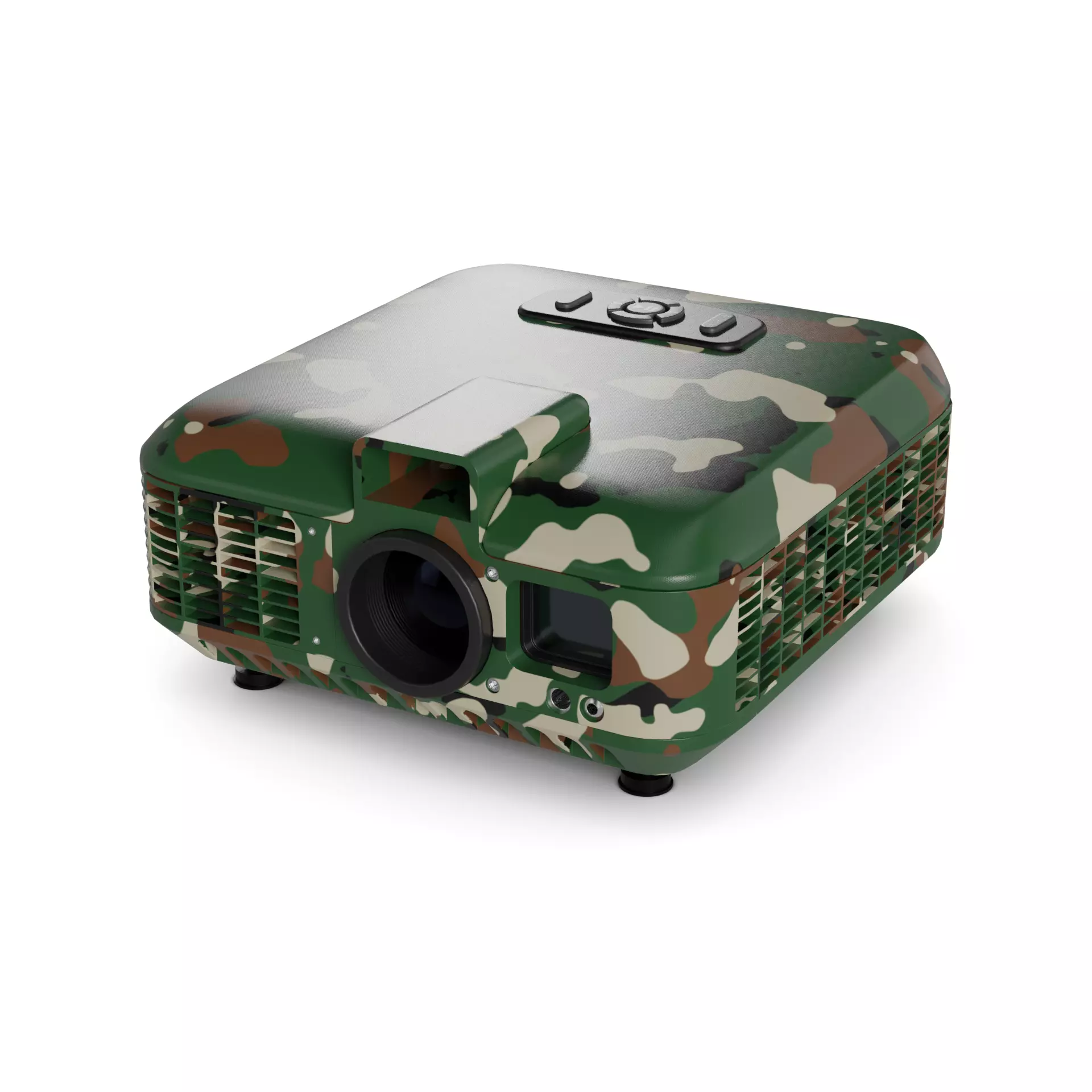 Projector Outdoor 3D model_0