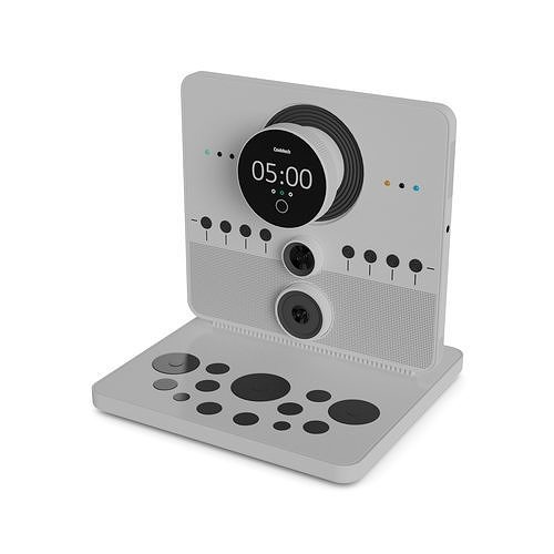 Conferencing System Low-poly 3D model