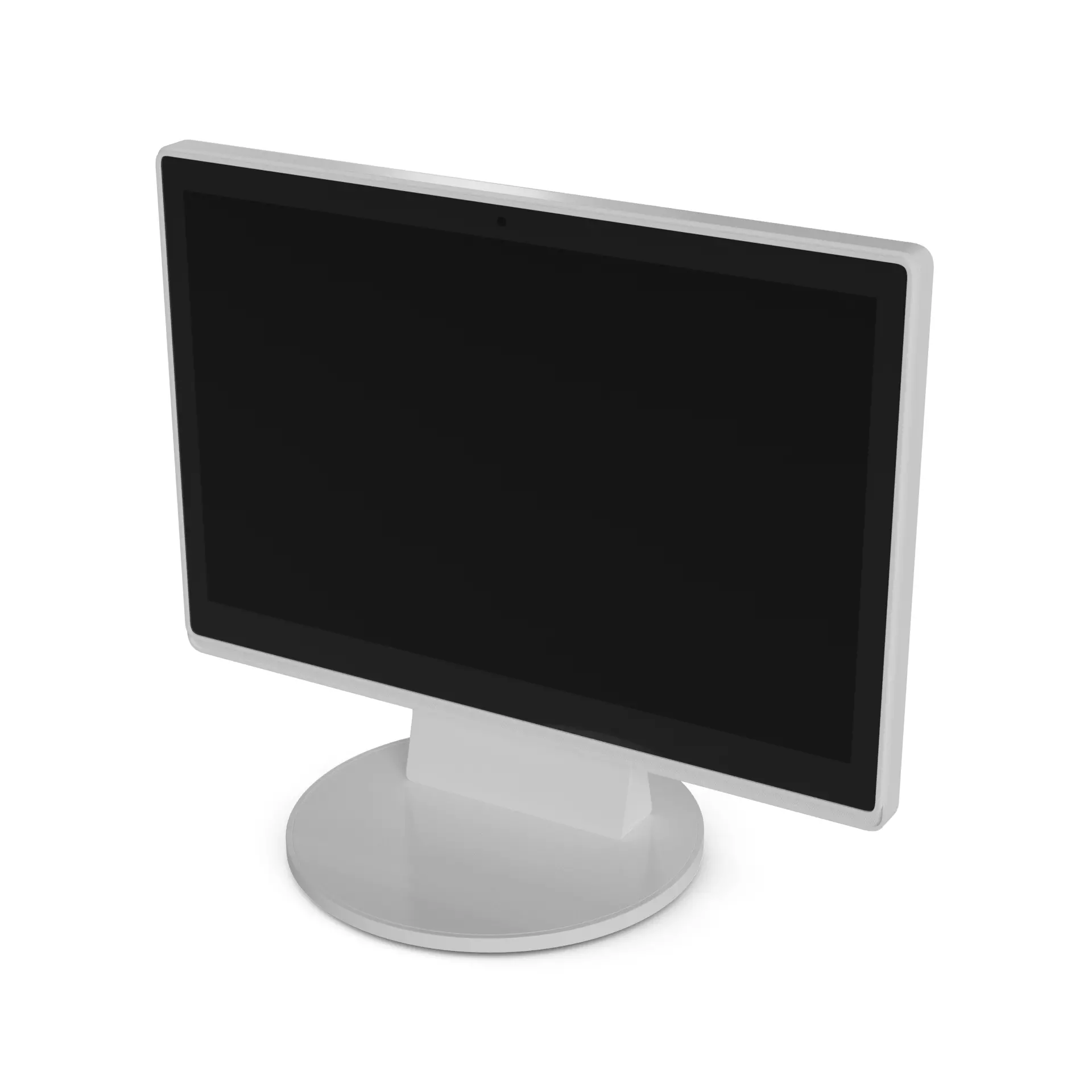 Interactive Whiteboard Low-poly 3D model_0