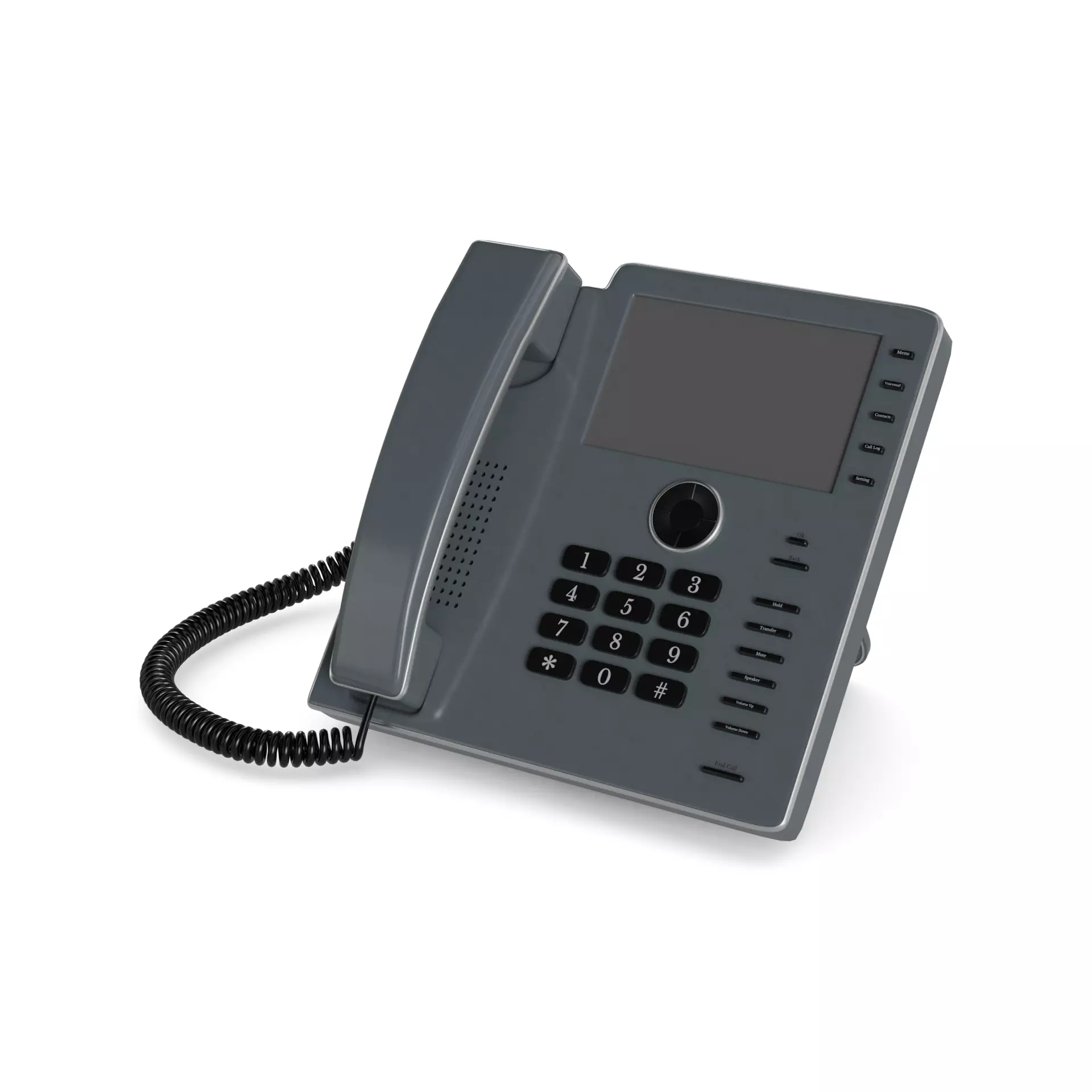 VoIP Phone 3D model_0