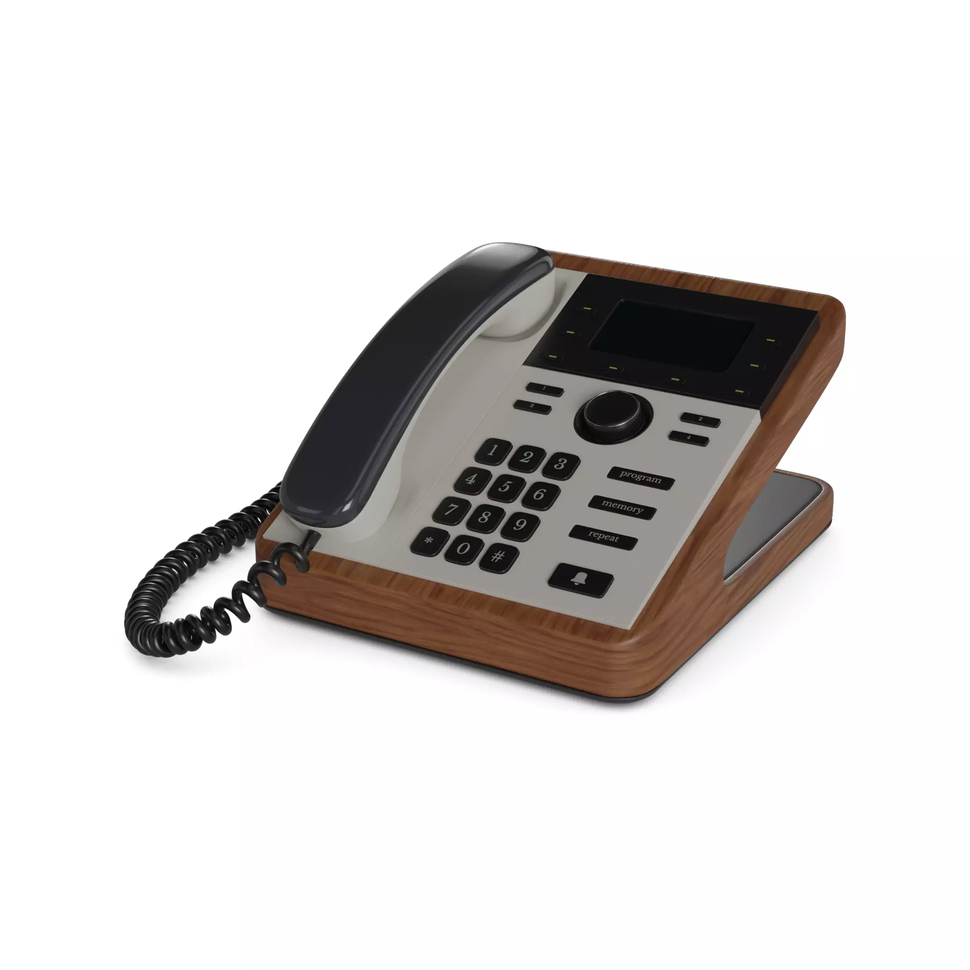 VoIP Phone 3D model_0