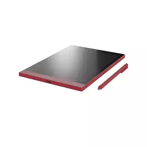 Digital Notepad Low-poly 3D model