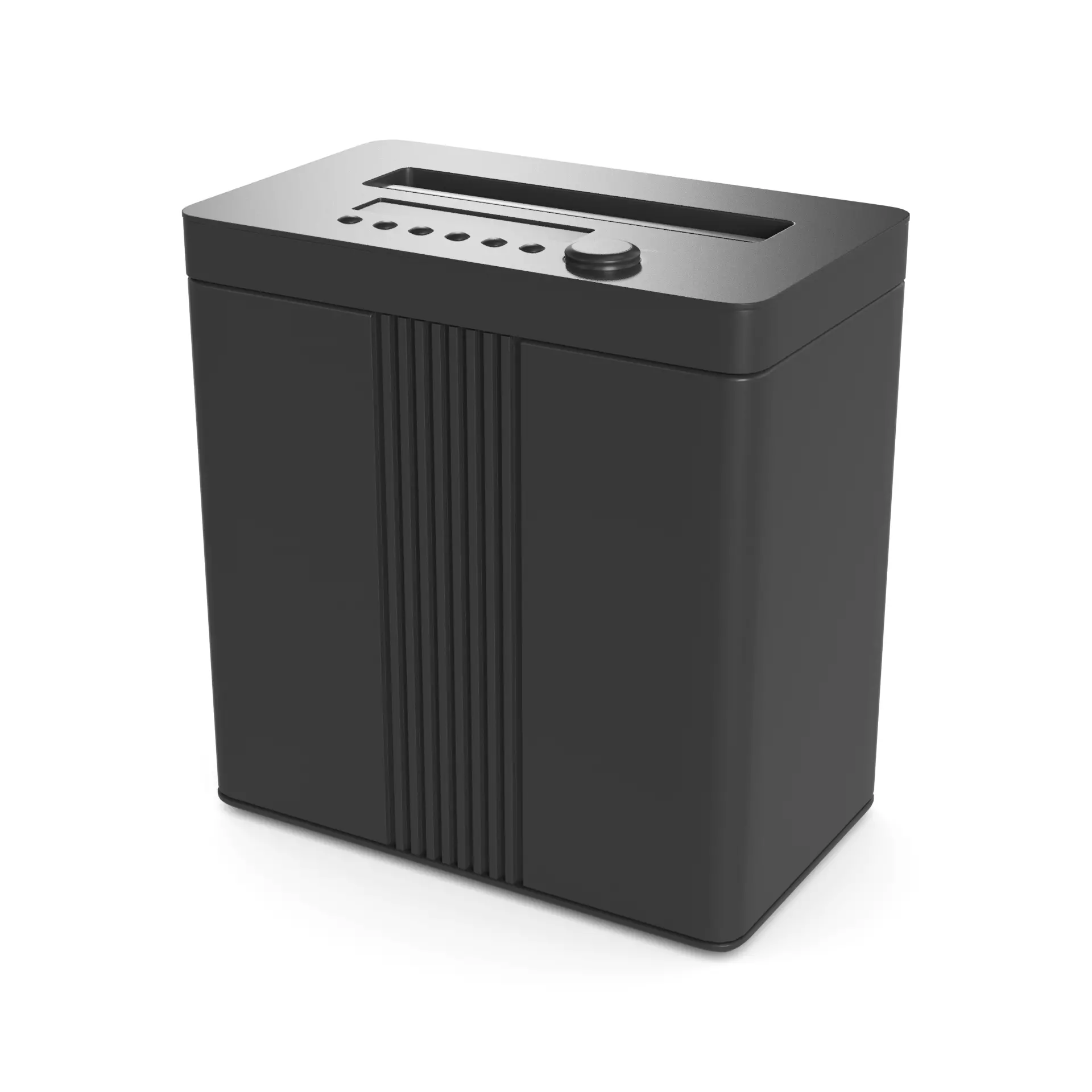 Shredder Low-poly 3D model_0