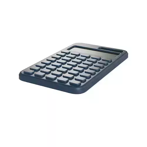 Calculator Basic Low-poly 3D model
