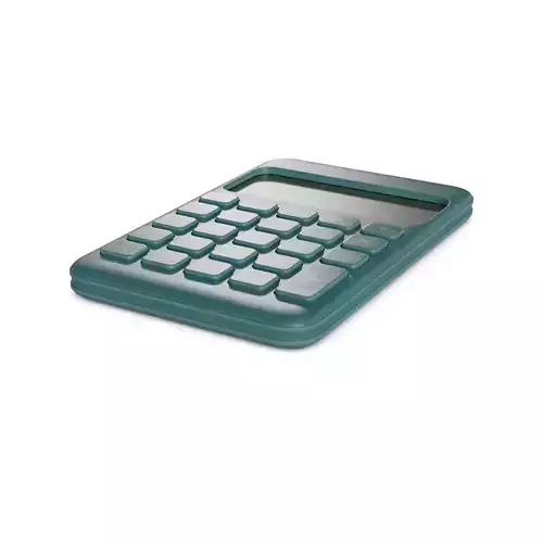 Calculator Basic Low-poly 3D model