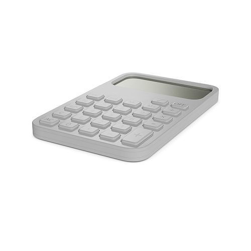 Calculator Desk Low-poly 3D model