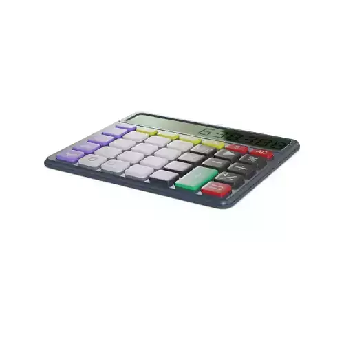 Calculator Kids Low-poly 3D model