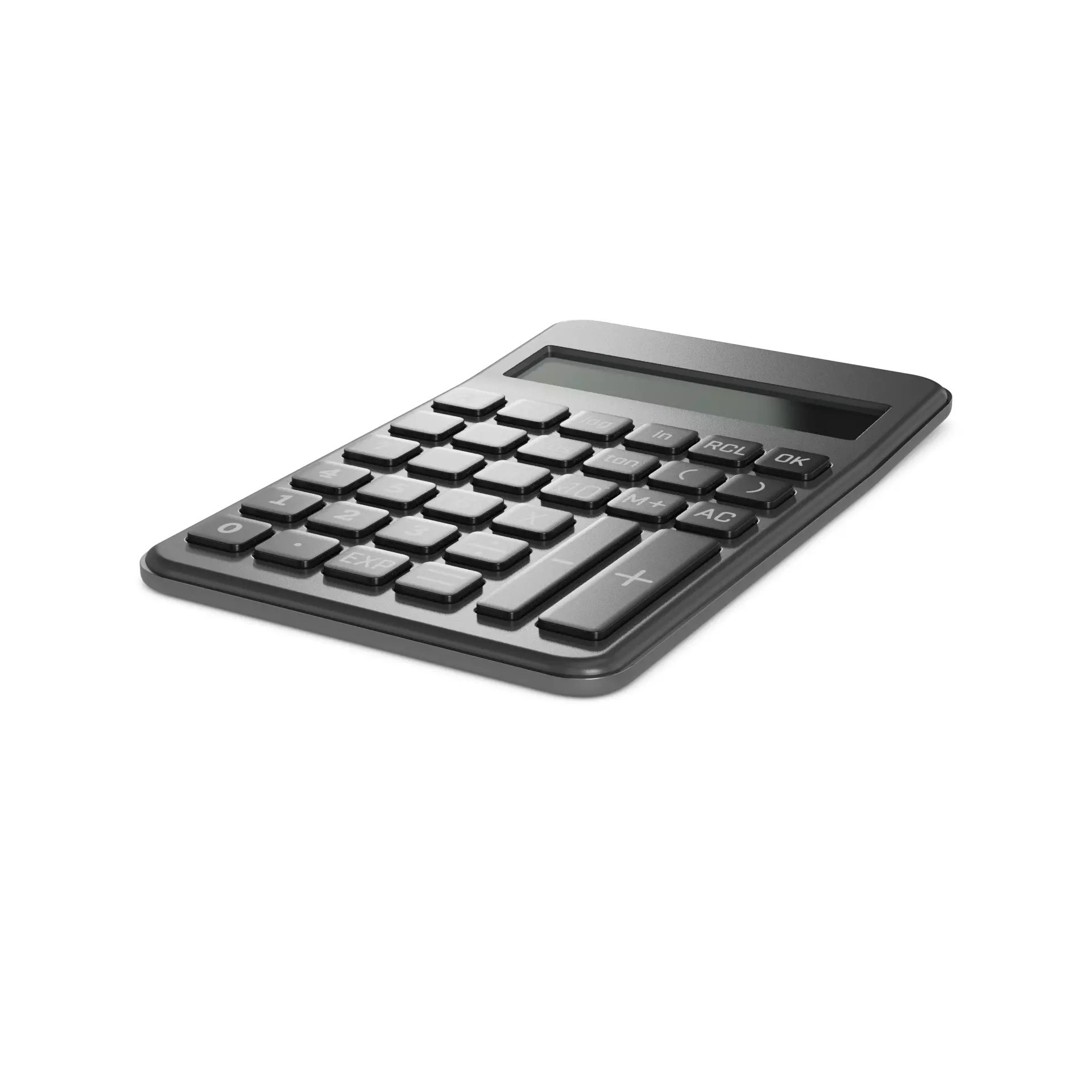 Calculator Scientific Low-poly 3D model_0