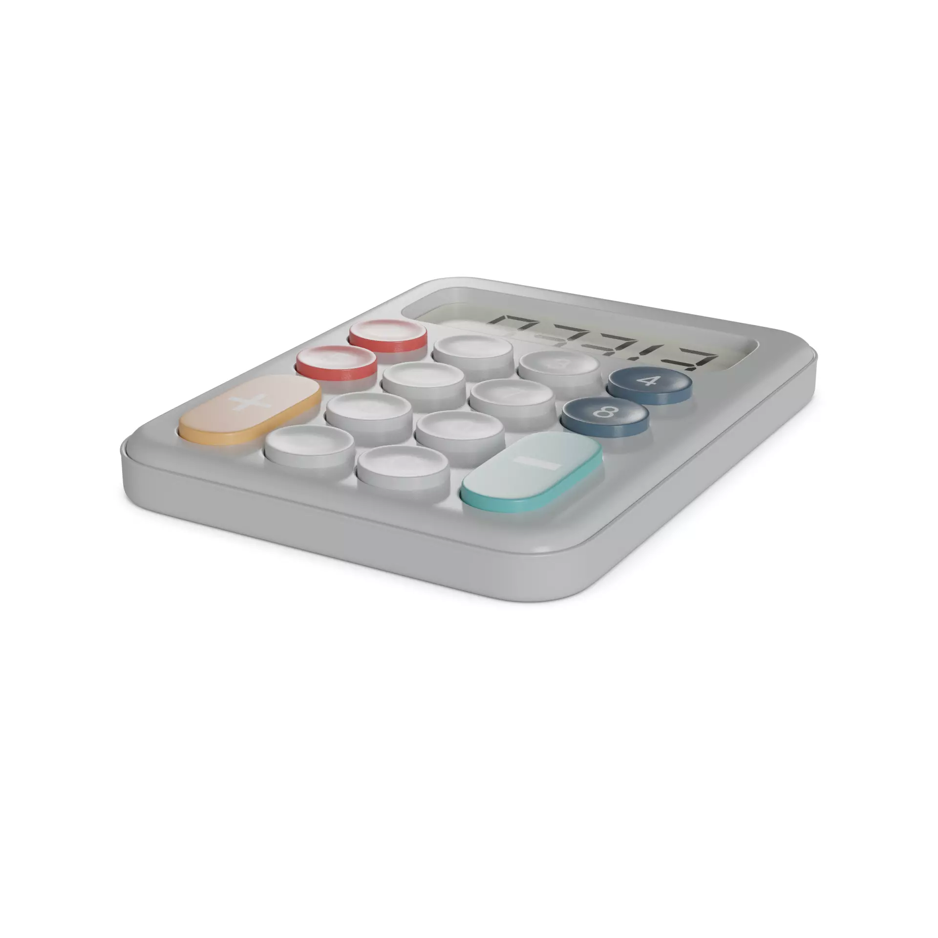 Calculator Scientific 3D model_0