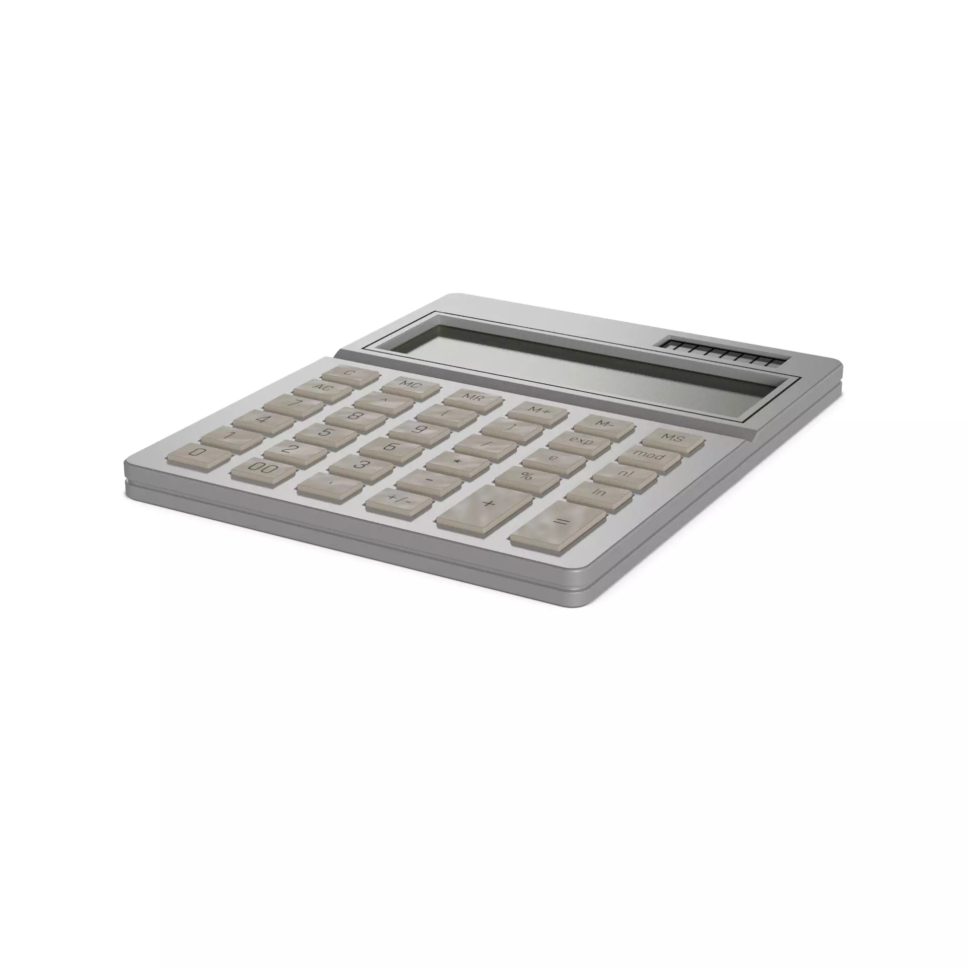 Calculator Calculator Low-poly 3D model_0