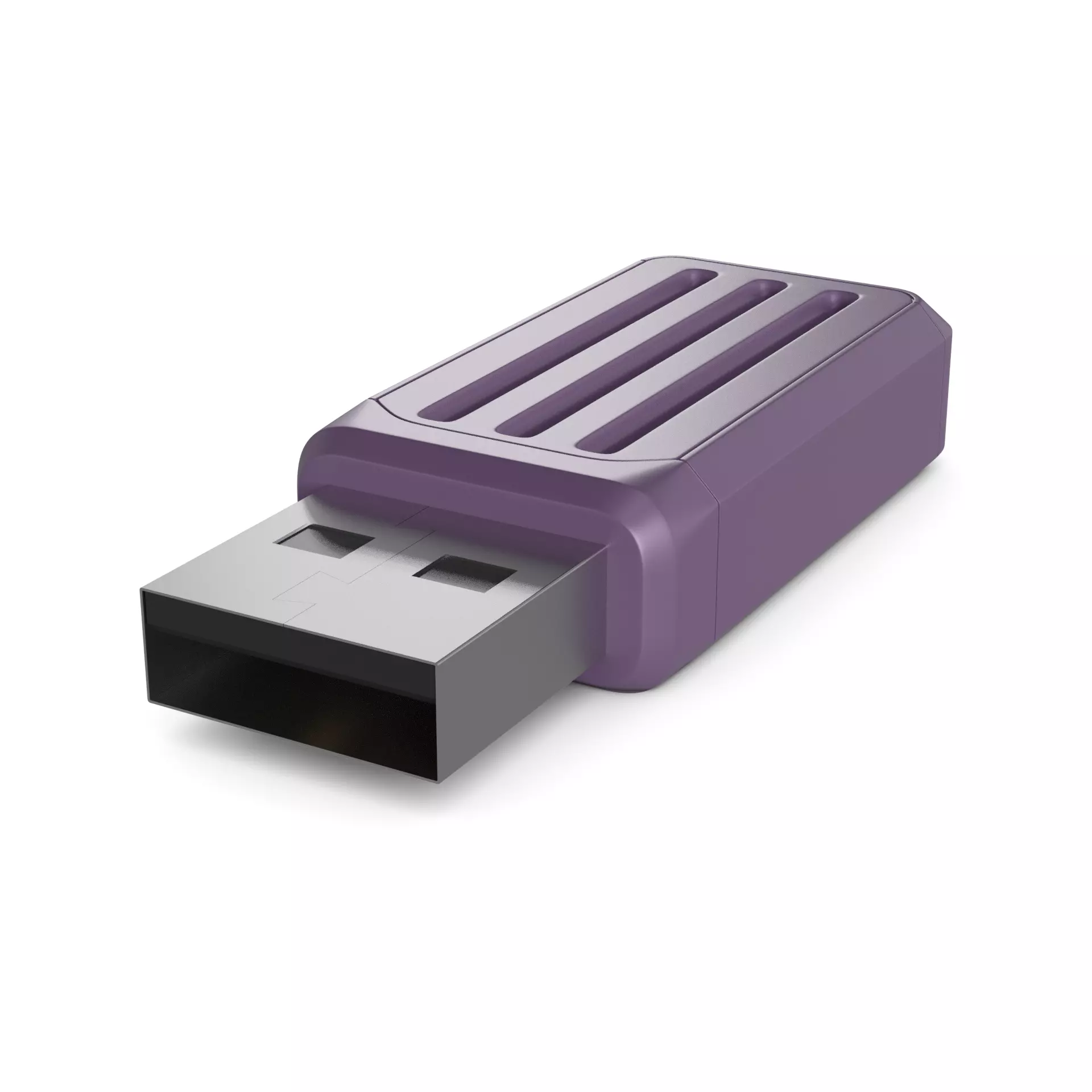 USB flash drive 3D model_0