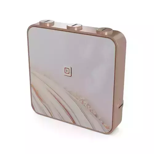 Portable HDD Low-poly 3D model