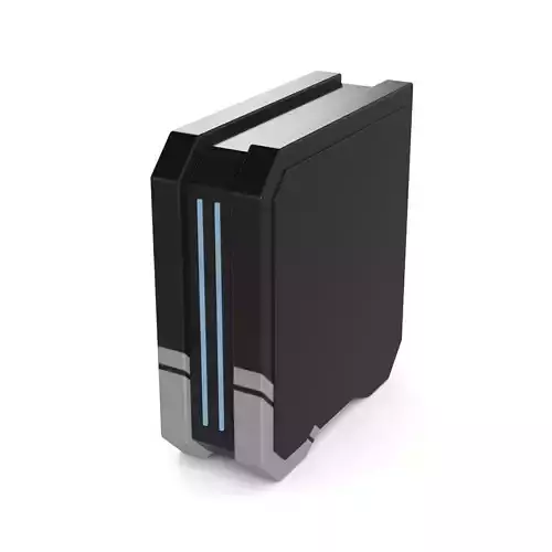 Desktop-PC 3D model