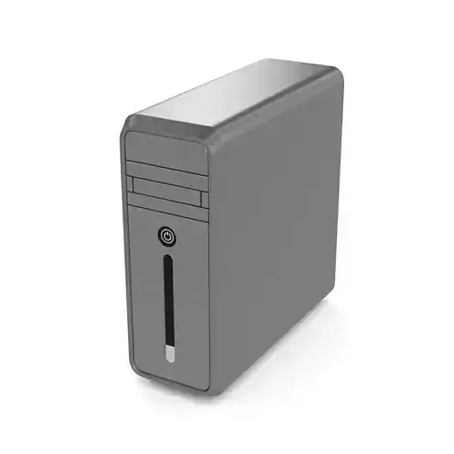 Desktop-PC 3D model