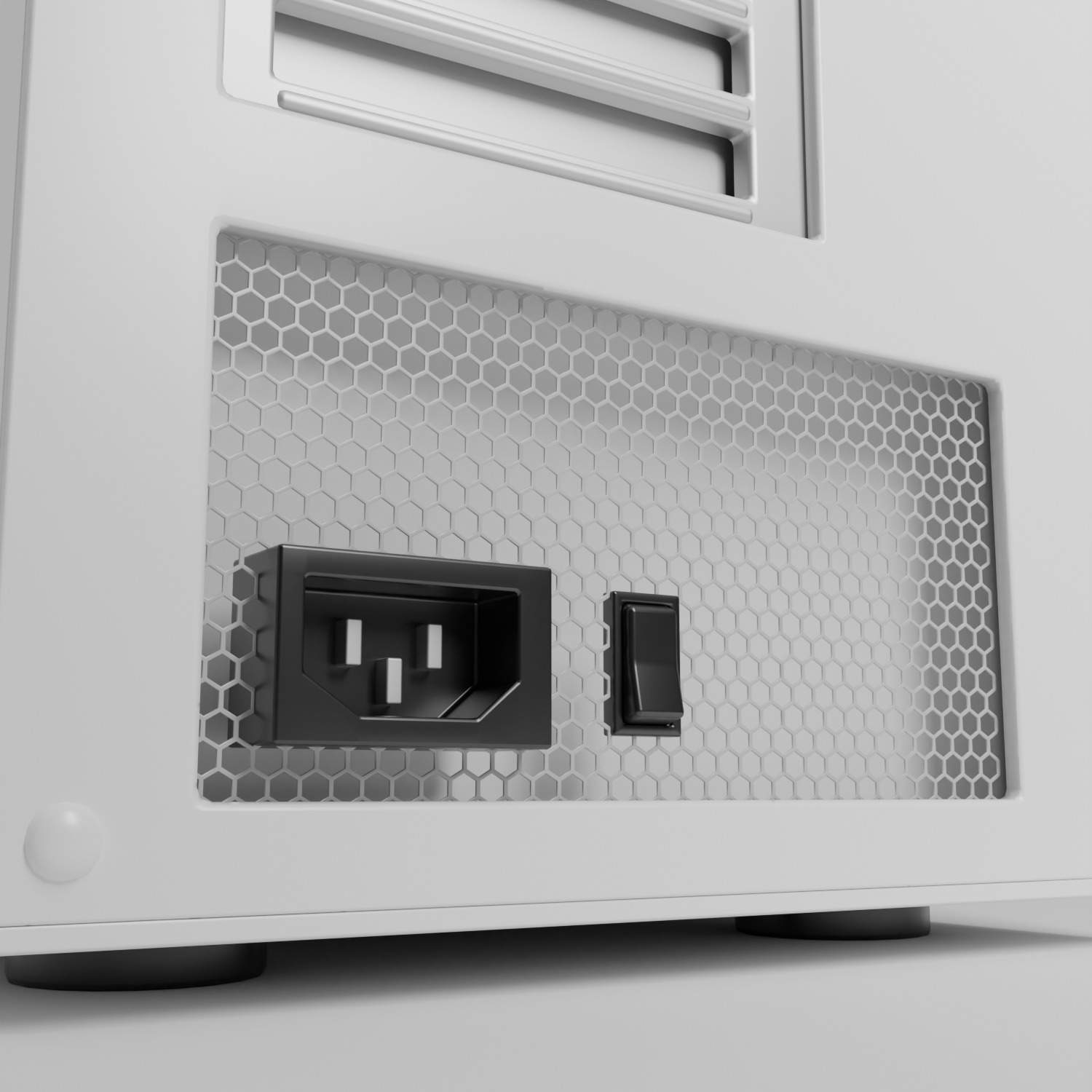 Desktop-PC Low-poly 3D model_6