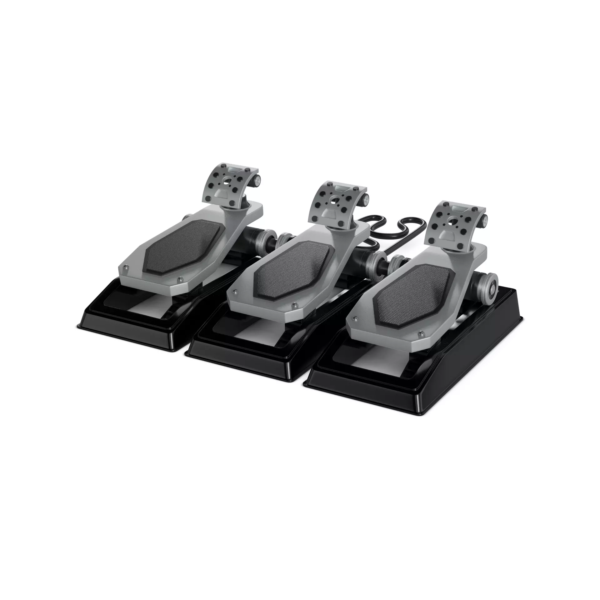 Racing Pedals 3D model_0