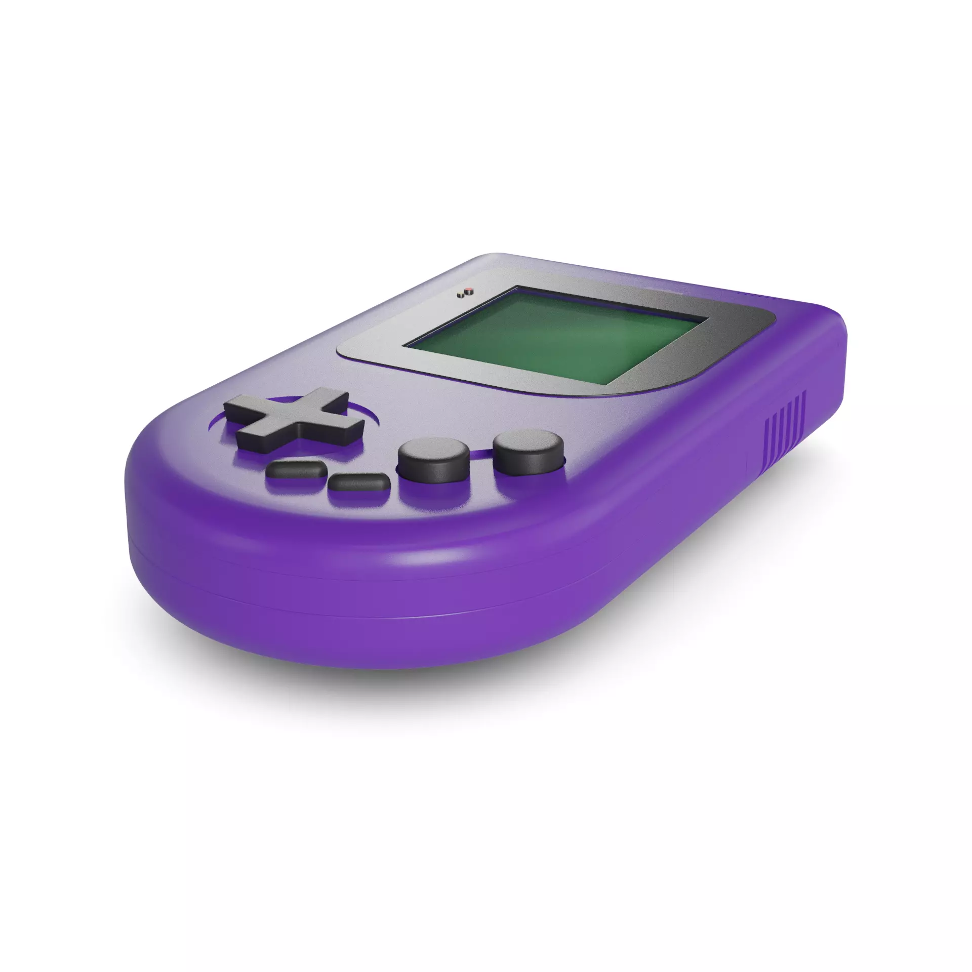 Portable gaming device 3D model_0