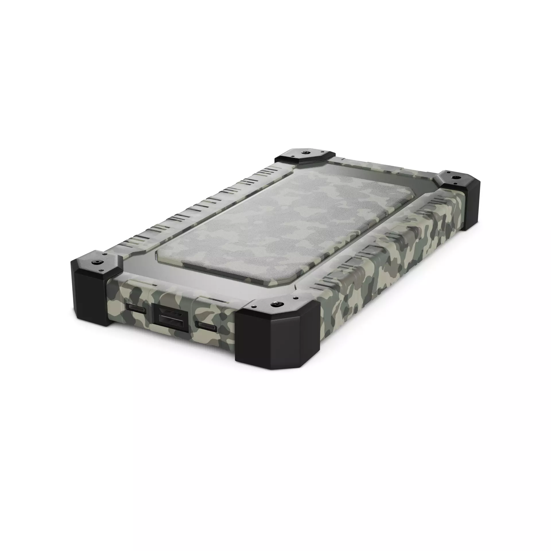 Portable gaming device Low-poly 3D model_0