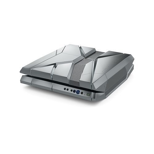 TV console Low-poly 3D model