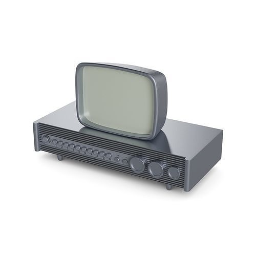 TV console 3D model