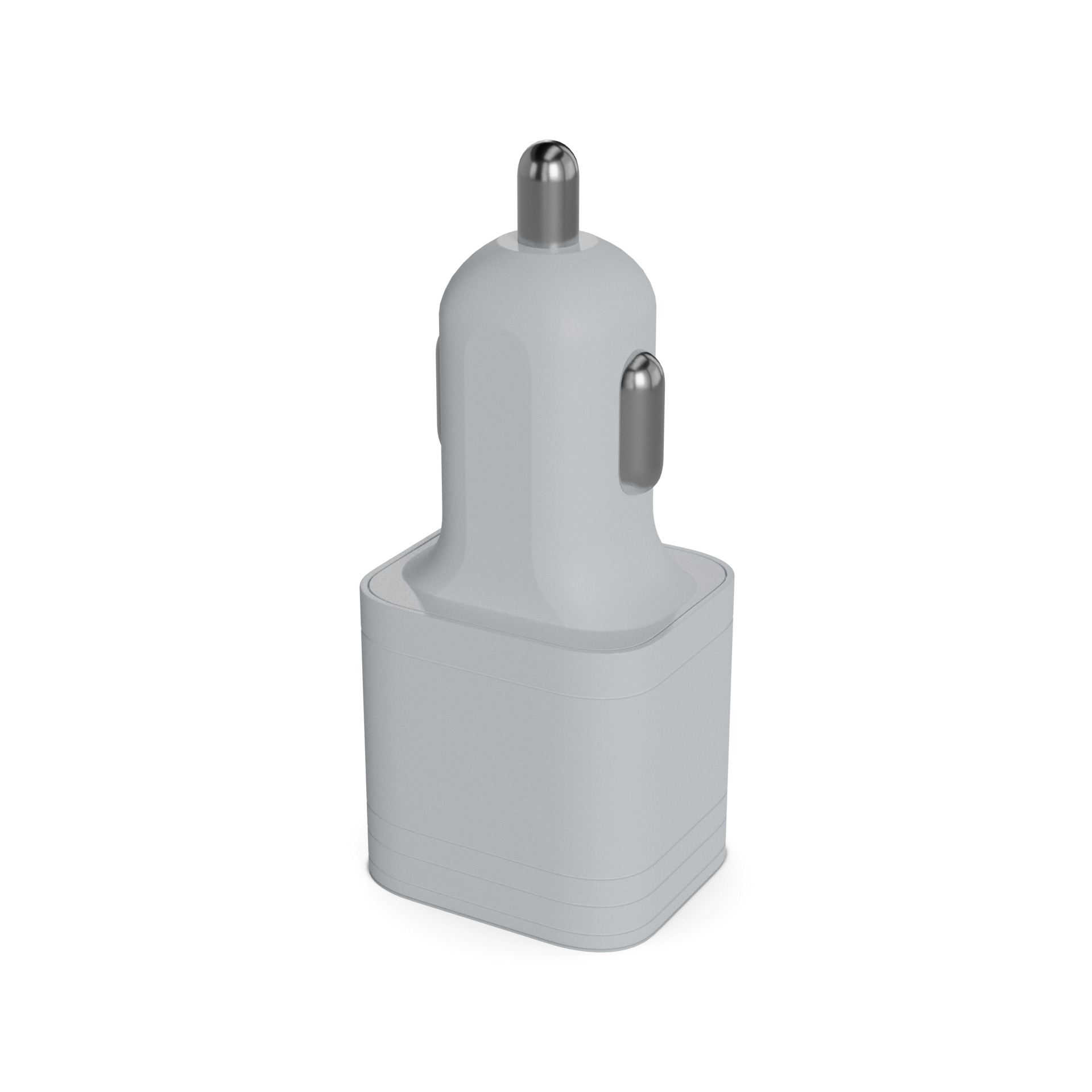 Car charger Low-poly 3D model_14