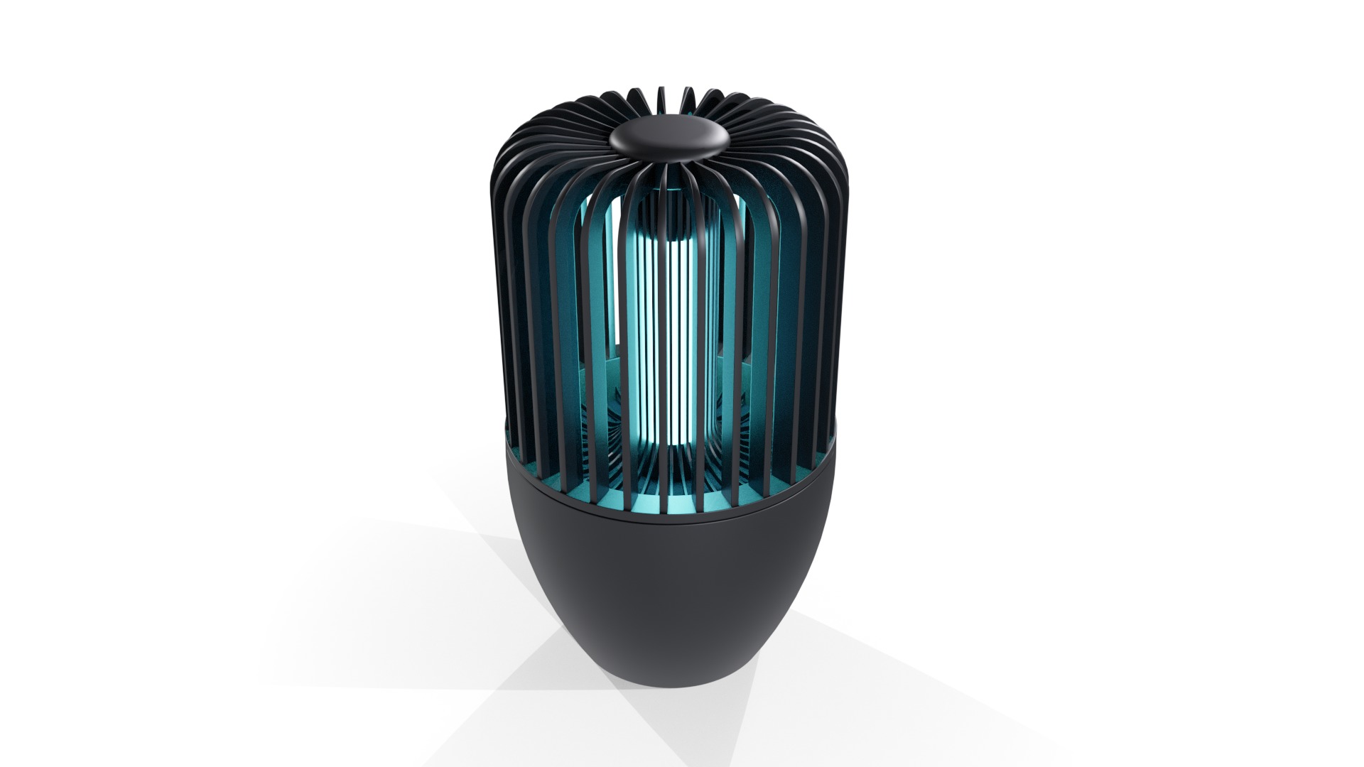Portable Bug Zapper Low-poly 3D model_1