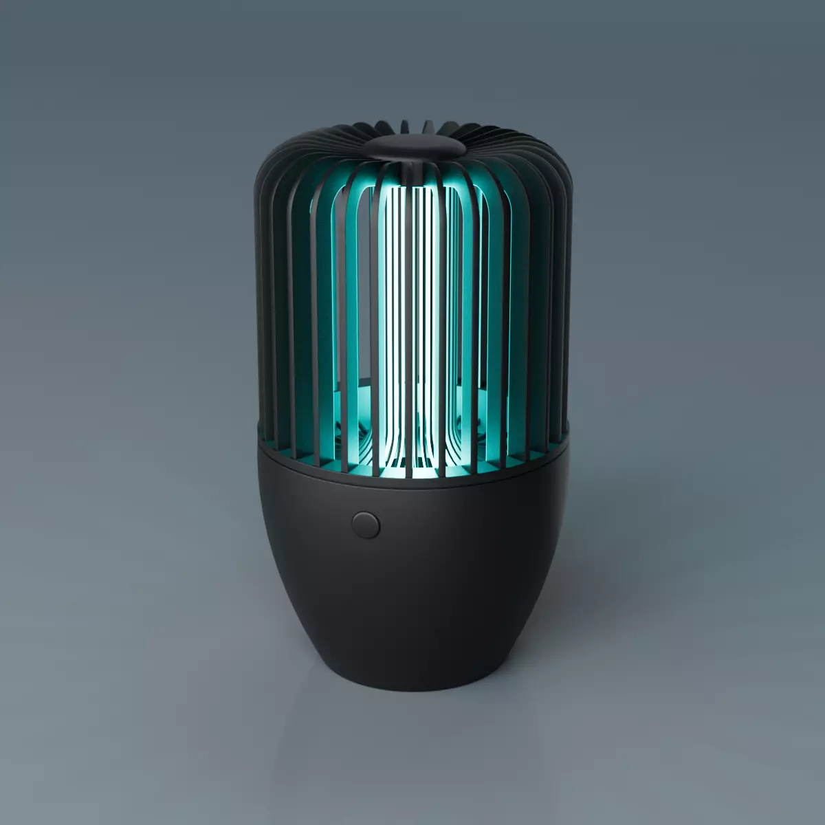 Portable Bug Zapper Low-poly 3D model_0