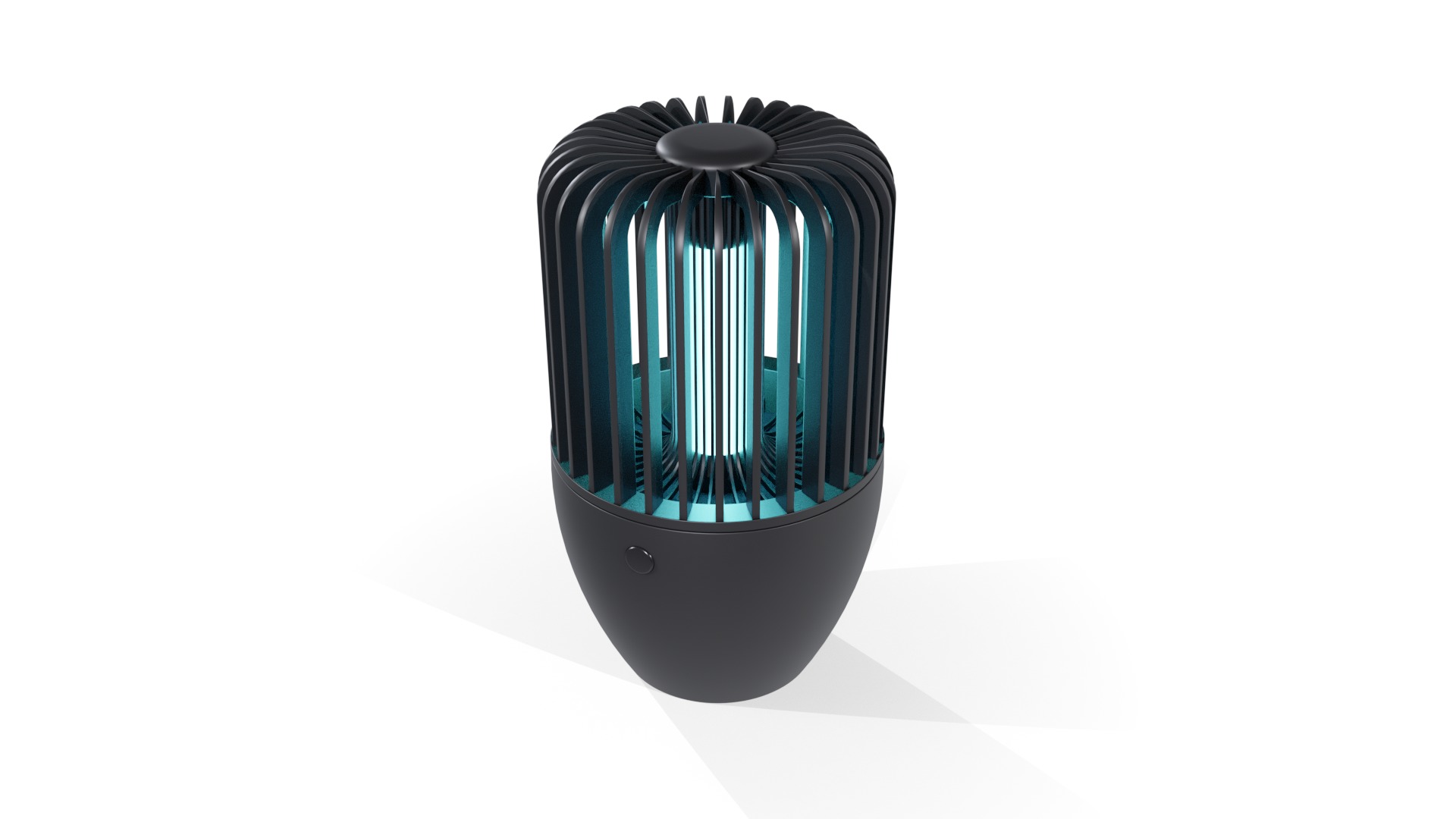 Portable Bug Zapper Low-poly 3D model_2