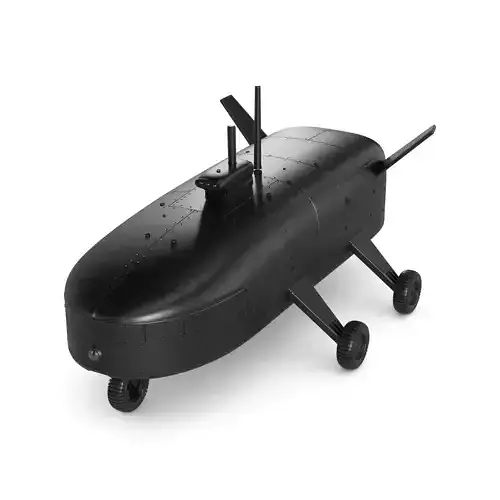 Military USV 3D model