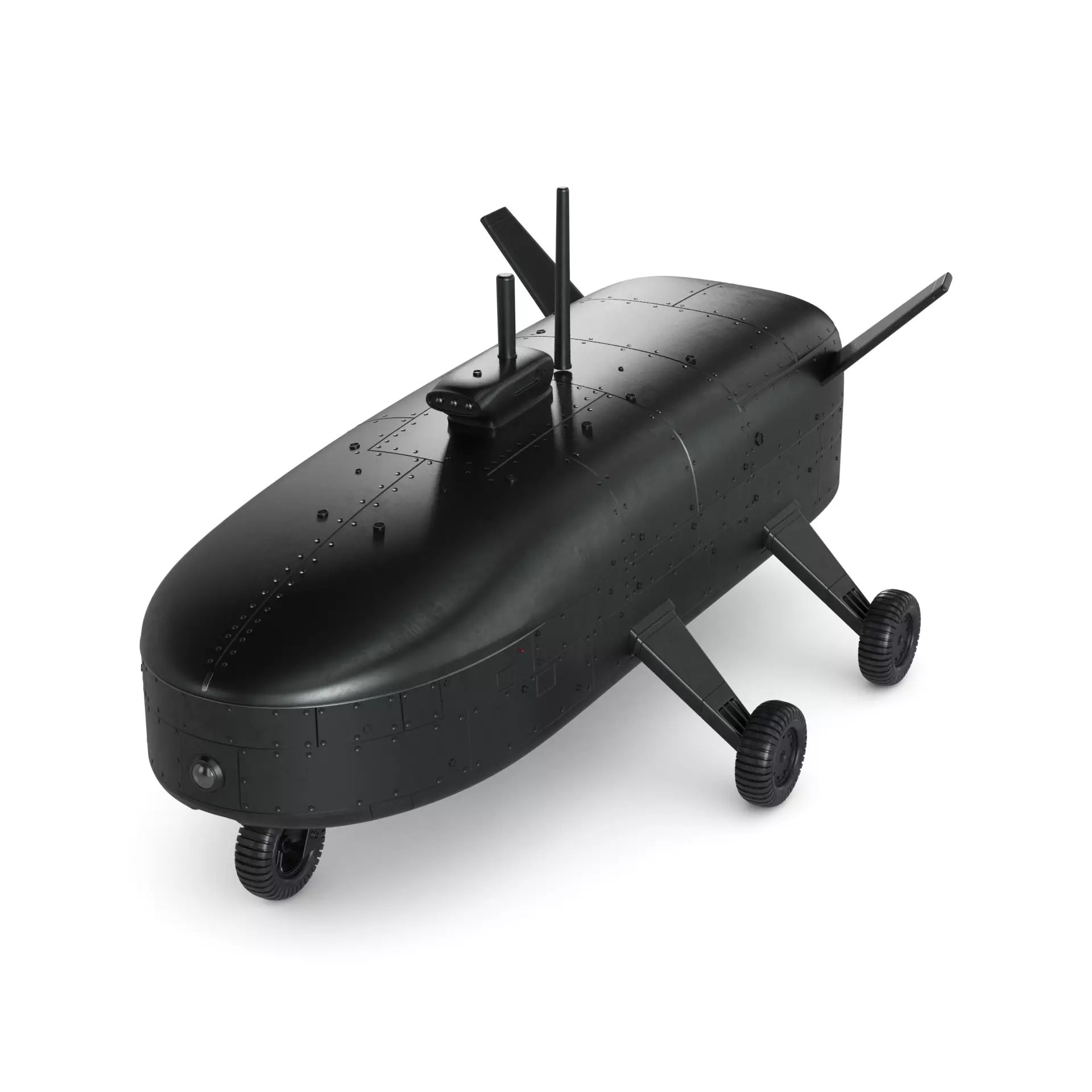 Military USV 3D model_0