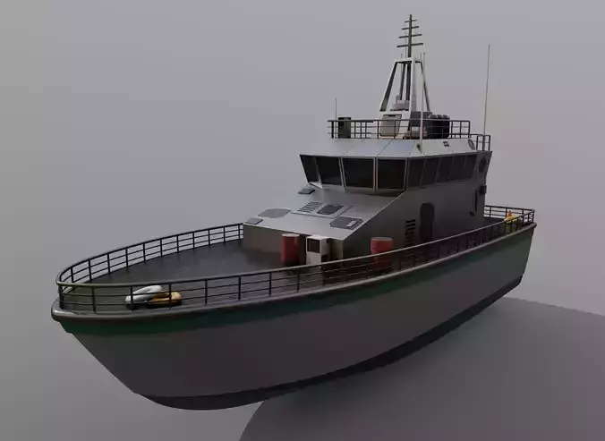 Mine Vessel 3D model